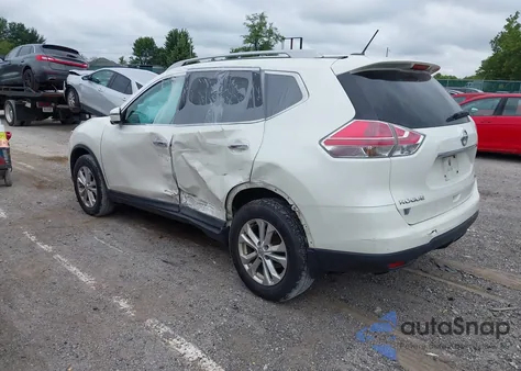 2016 Nissan Rogue Sv из США, поврежденный, VIN 5N1AT2MV7GC831285